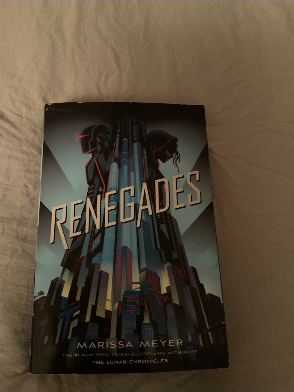 Renegades by Marissa Meyer - Blue Gradient Hardcover/Trade Paperback